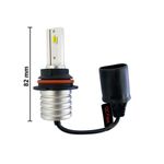 Kit 2 Focos LED para Auto Base 9004 Chip CSP 5530 8000 Lúmenes con Cable