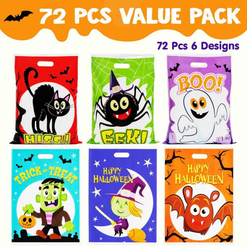 Bolsas de Caramelos JOYIN 72 uds para Halloween – Regalos de Fiesta