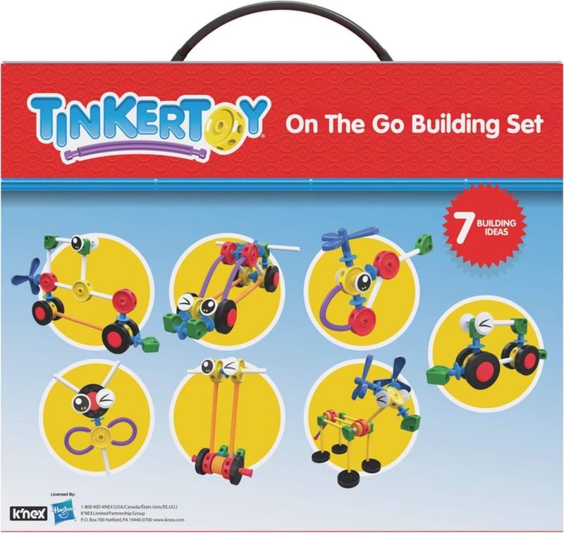 Set de Construcción Tinkertoy 65 piezas edades 3+
