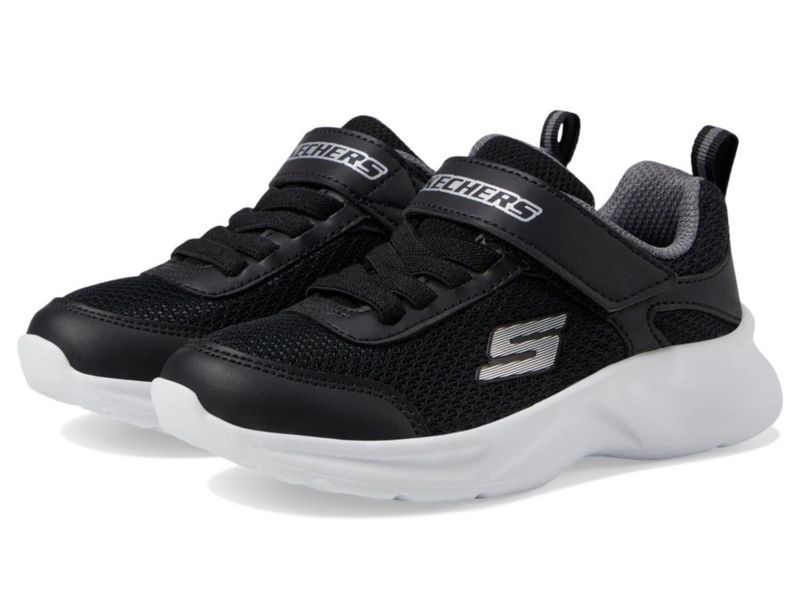 Zapatillas Skechers Dynamatic negras talla 13 para niño pequeño