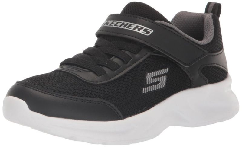 Zapatillas Skechers Dynamatic negras talla 13 para niño pequeño