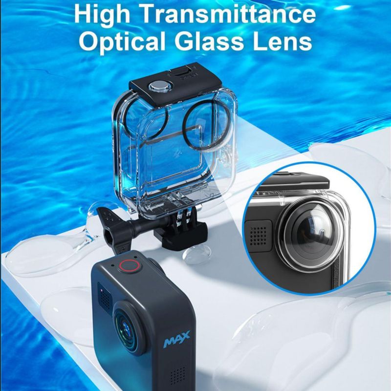 Carcasa impermeable FiTSTILL para GoPro MAX 360 (2025)