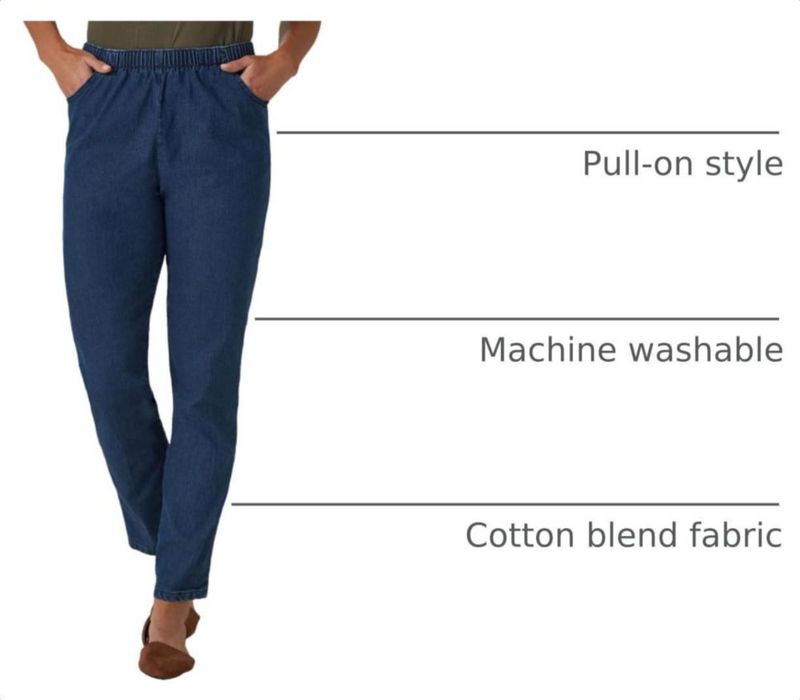 Legging Chic Classic Collection 16 Petite Denim
