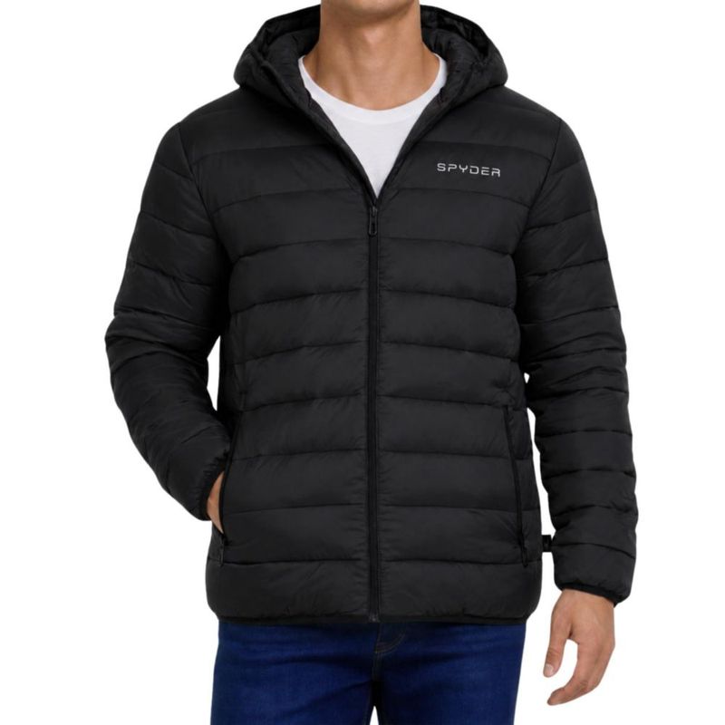 Chaqueta Spyder Ligera y Plegable con Capucha para Invierno