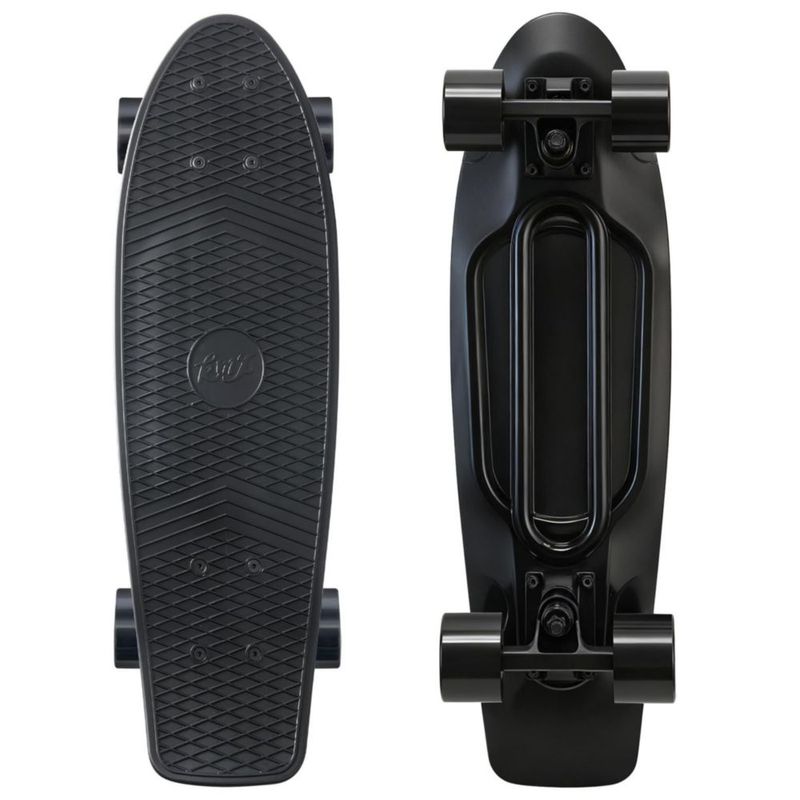 Patineta Mini Cruiser KMX Negra 56 cm (22 ")