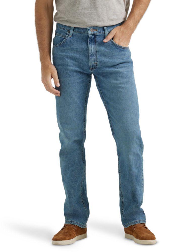 Jeans Wrangler Corte Regular 91 cm x 86 cm Azul Vintage