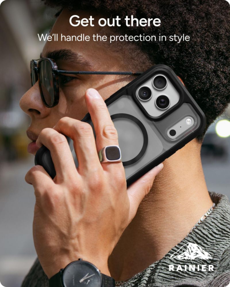 Funda ZAGG Rainier para iPhone 18/17 Pro – Color Smoke