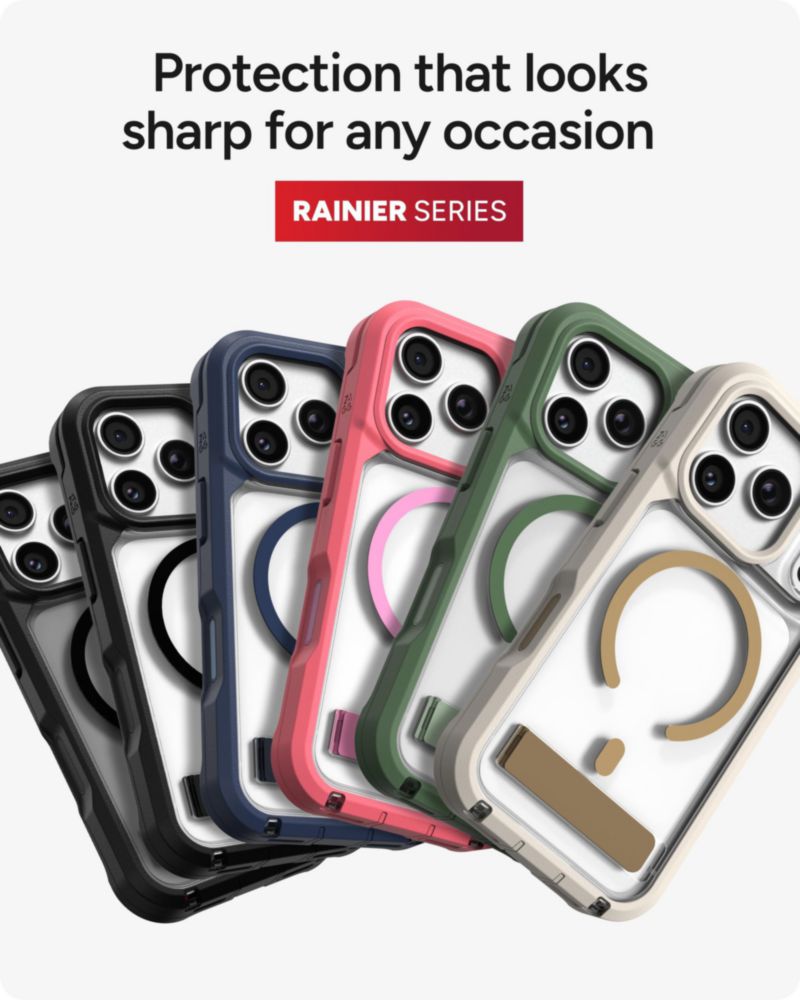 Funda ZAGG Rainier para iPhone 18/17 Pro – Color Smoke