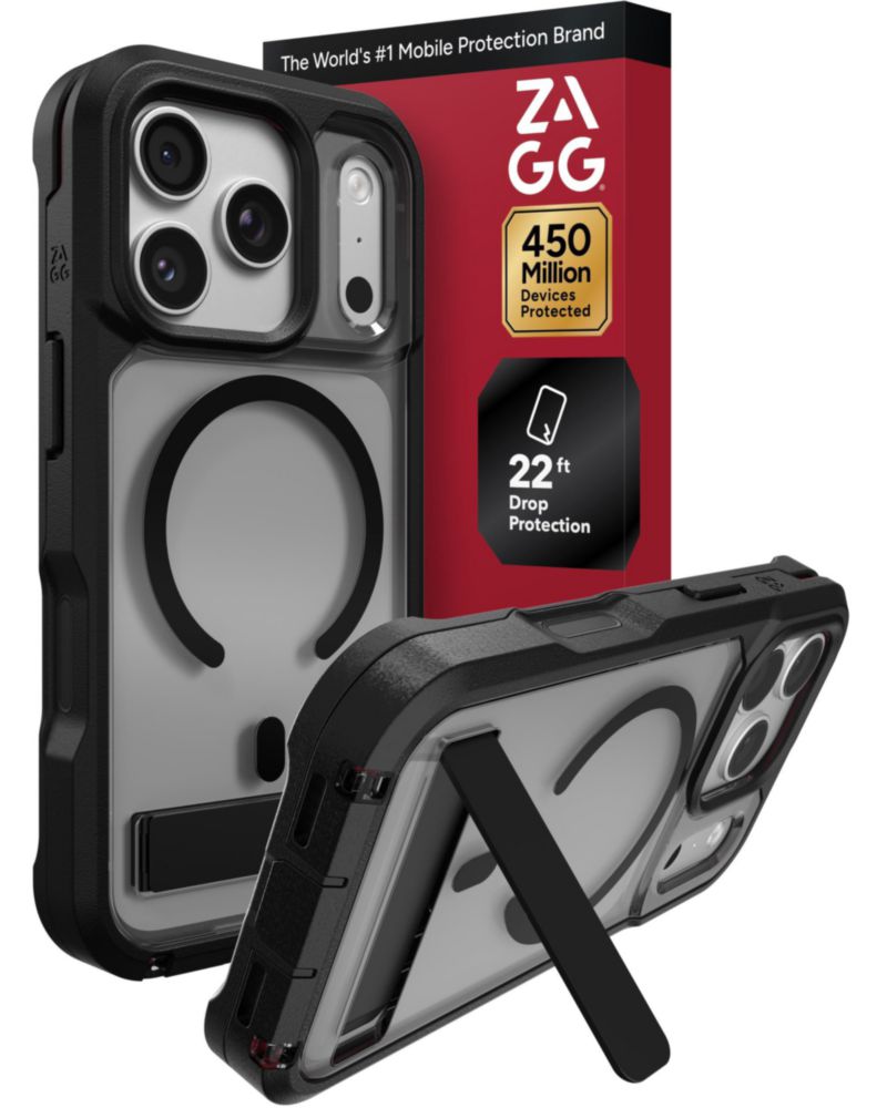 Funda ZAGG Rainier para iPhone 18/17 Pro – Color Smoke