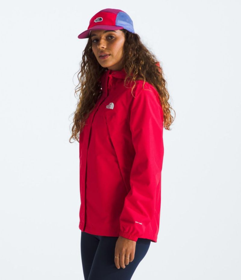 Abrigo The North Face Antora Impermeable Hibiscus para mujer XL
