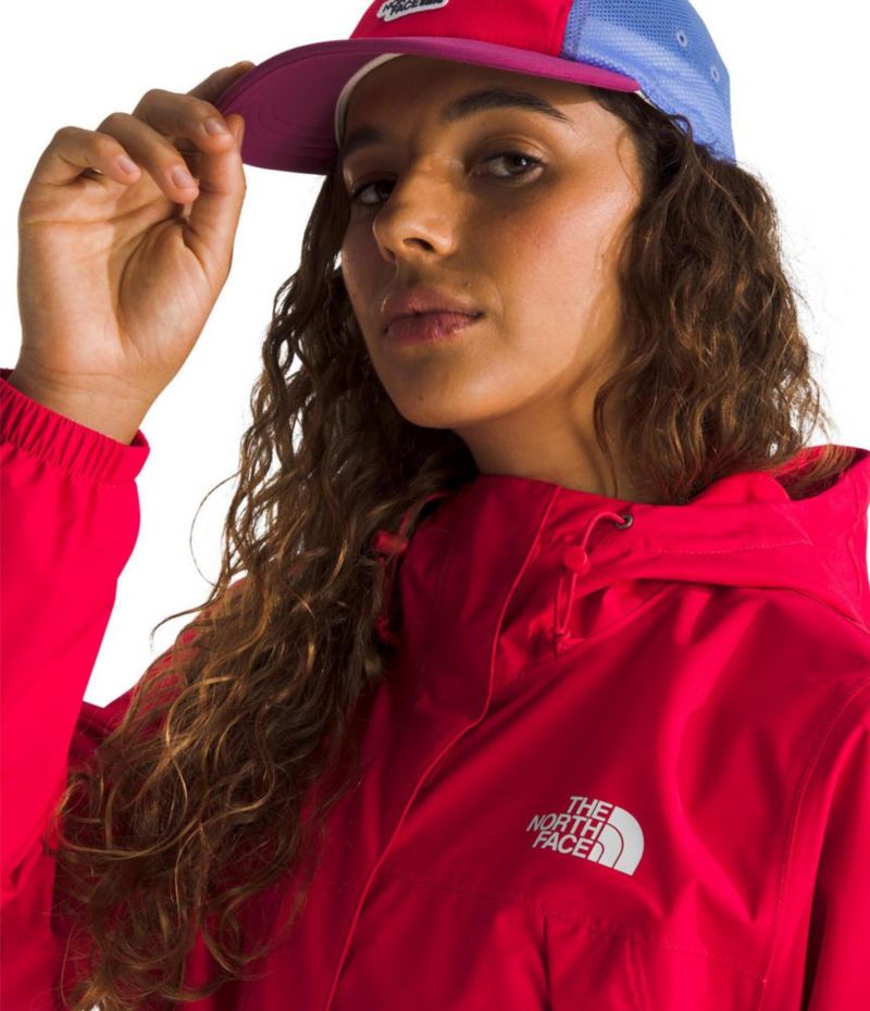 Abrigo The North Face Antora Impermeable Hibiscus para mujer XL