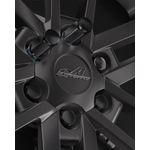 Tuercas de rueda GAsupply 14x1.5 48 mm negras 19 mm hexagonales 24 unidades