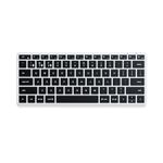 Teclado Satechi Slim X1 Bluetooth Retroiluminado Plateado