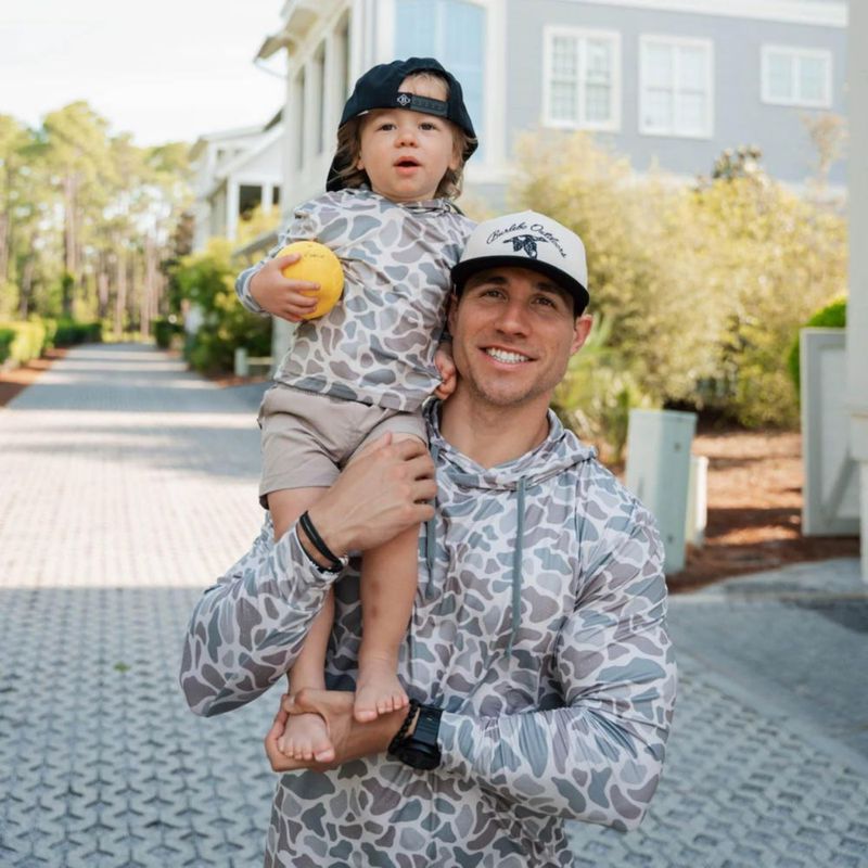Sudadera con capucha Burlebo Camo clásico de ciervo de alto rendimiento