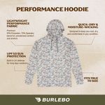 Sudadera con capucha Burlebo Camo clásico de ciervo de alto rendimiento