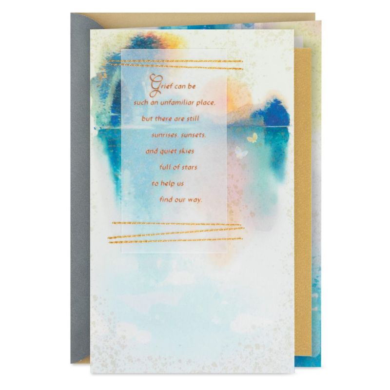 Tarjeta de Pésame Hallmark 13 cm x 18 cm Momentos de Sanación