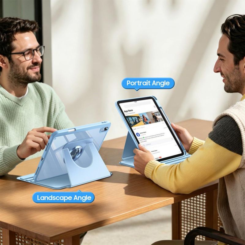 Funda para iPad FINTIE Rotativa 11"/10.9" con soporte para Apple Pencil