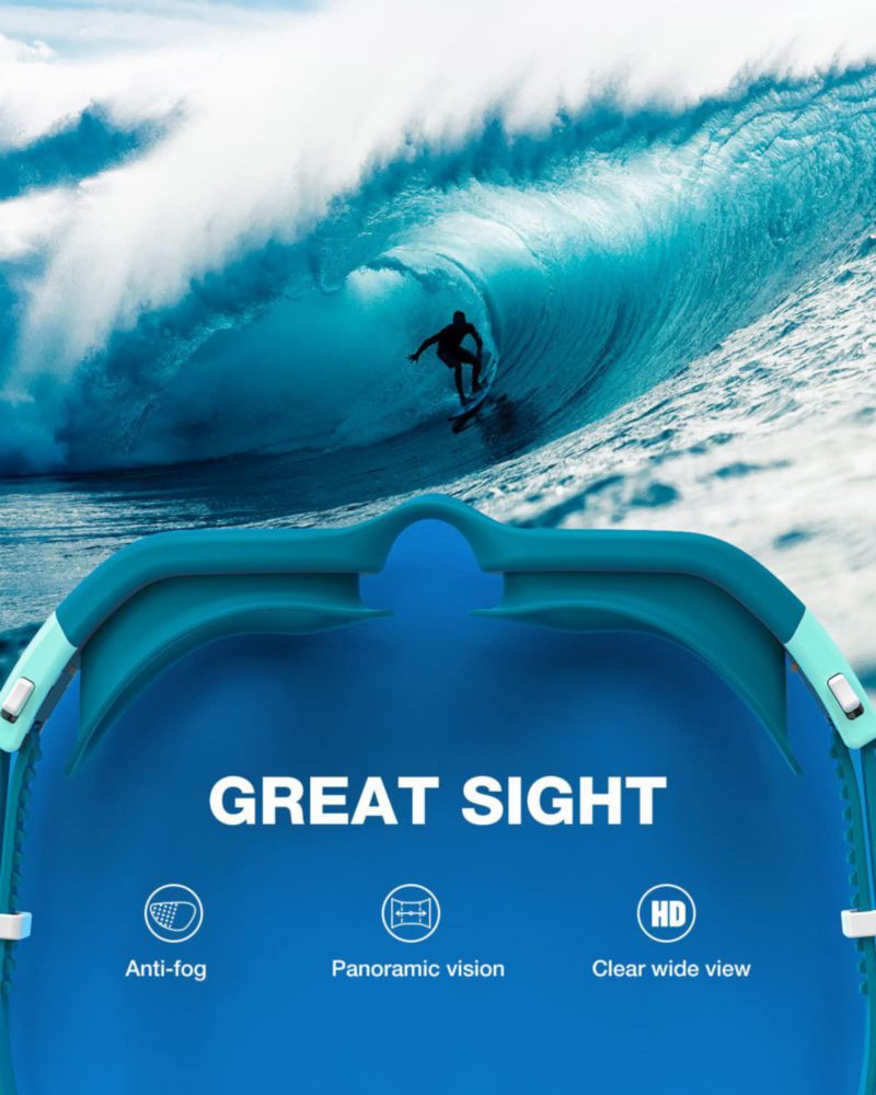Gafas de natación ZIONOR G1 SE anti‑vaho para adultos hombres y mujeres