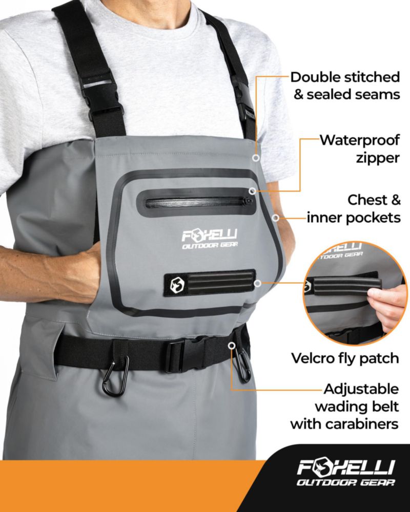 Overoles Foxelli Transpirables con Pie de Media
