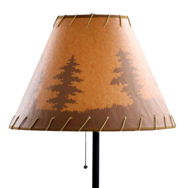 Juego de lámparas Catalina Lighting 147 cm Estampado Bosque 3 piezas