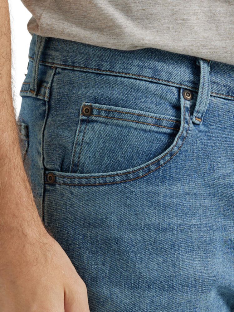 PANTALONES Wrangler Flex Jean 34W x 79 cm Azul Vintage