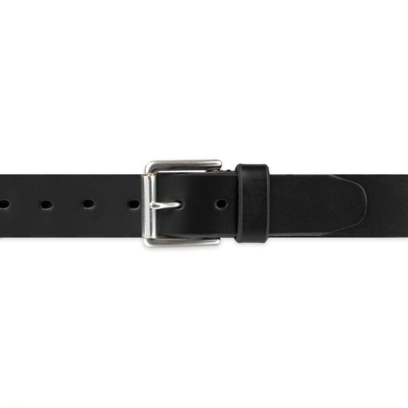 Cinturón DOCKERS de cuero negro de 91 cm con hebilla clásica