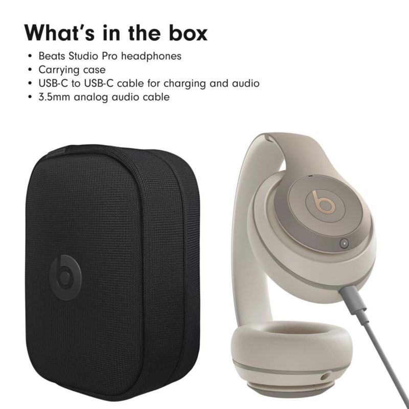 Auriculares Beats Studio Pro Inalámbricos ANC Caqui