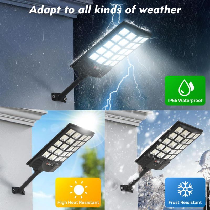 Luces solares JOISTOON paquete de 4 impermeables con sensor de movimiento
