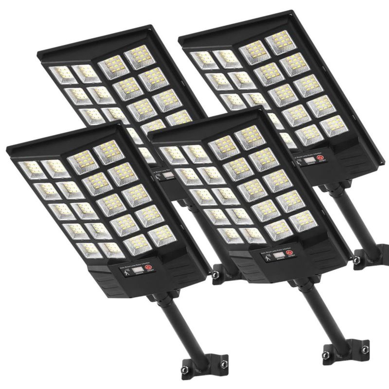 Luces solares JOISTOON paquete de 4 impermeables con sensor de movimiento