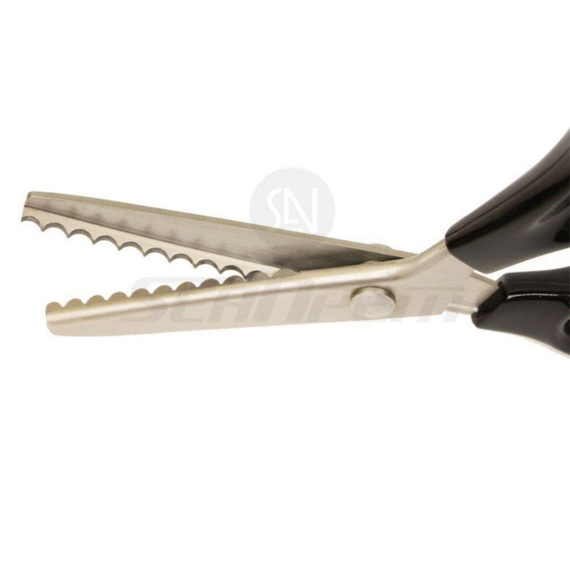Tijeras Price Xes 235 cm negras dentadas 7 mm
