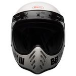 Casco BELL Moto-3 Blanco Clásico Talla Mediana