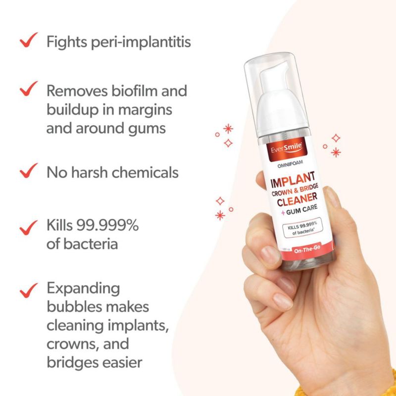 Limpiador Dental EverSmile 50 ml Pack de 4 (Espuma)