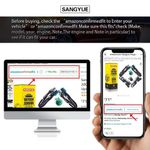 Sensor de oxígeno Sangyue para Honda Accord 2.3L (2 unidades)