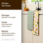 Juego de 2 paños de cocina GEOMETRY Harvest 46 × 76 cm