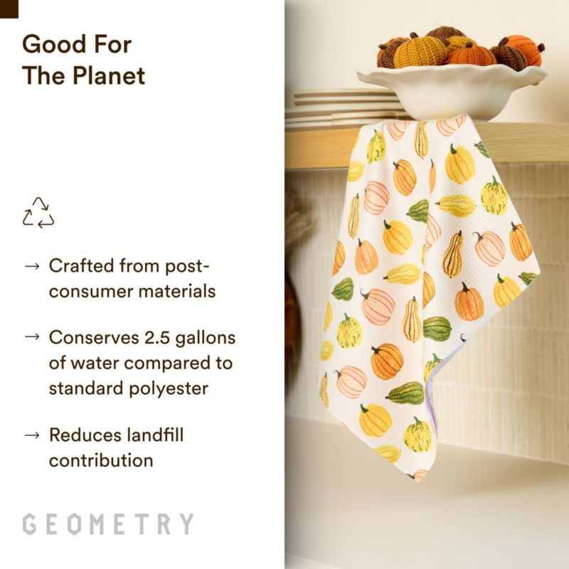 Juego de 2 paños de cocina GEOMETRY Harvest 46 × 76 cm