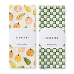 Juego de 2 paños de cocina GEOMETRY Harvest 46 × 76 cm
