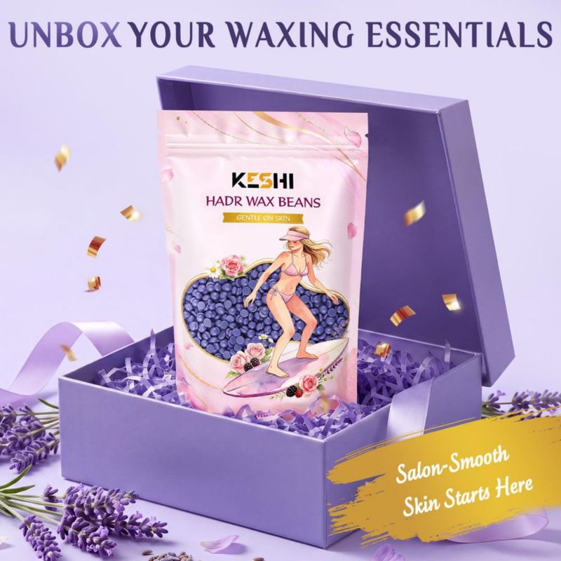 Perlas de cera KeShi 454 g recarga sin tiras aroma lavanda