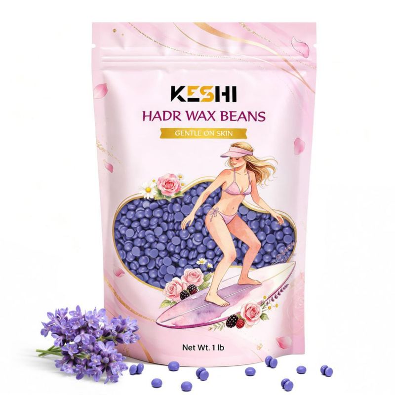 Perlas de cera KeShi 454 g recarga sin tiras aroma lavanda