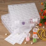 Caja de Almacenamiento Huaxiangoh 30 Compartimentos 17 × 15 × 52 cm (Pack de 2)