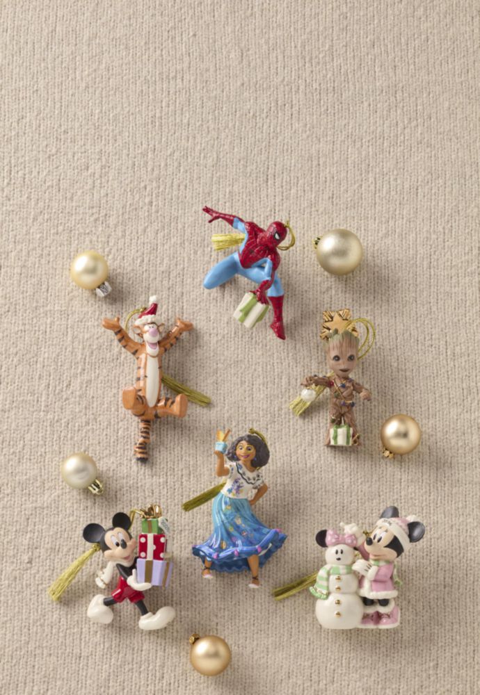 Adorno Lenox Mickey Mouse 2026 de porcelana