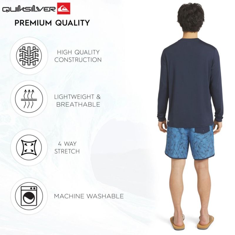 Camiseta de natación Quiksilver UPF 50 manga larga - talla XL