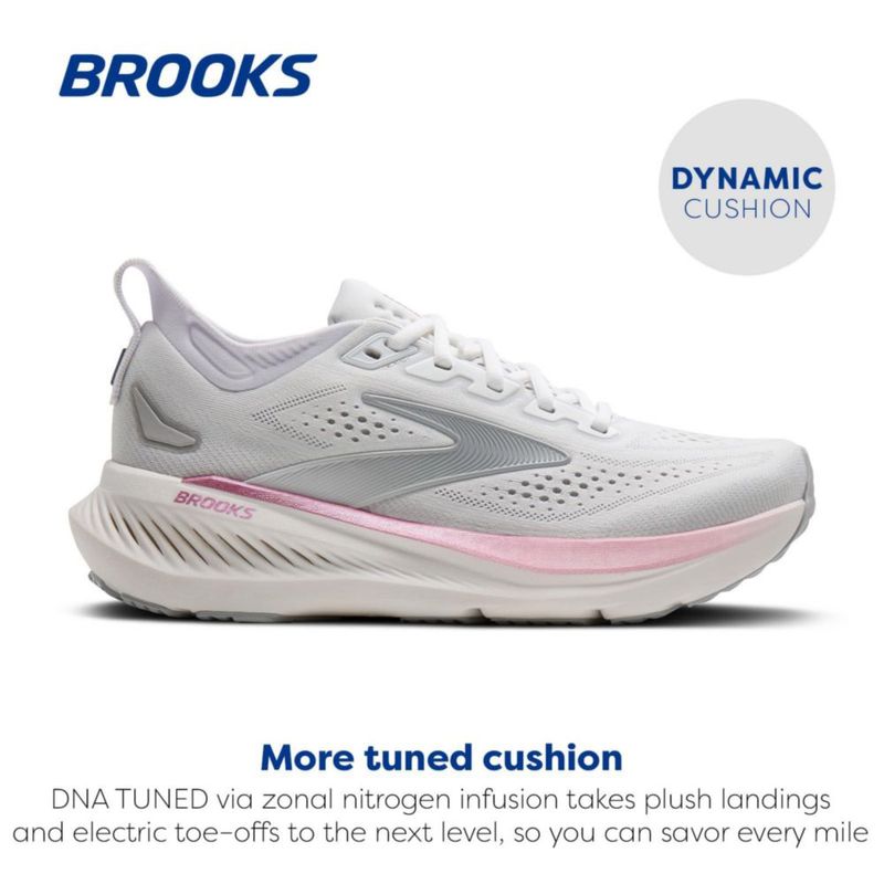 Zapatilla de running Brooks Glycerin 23 talla 8 ancha blanca
