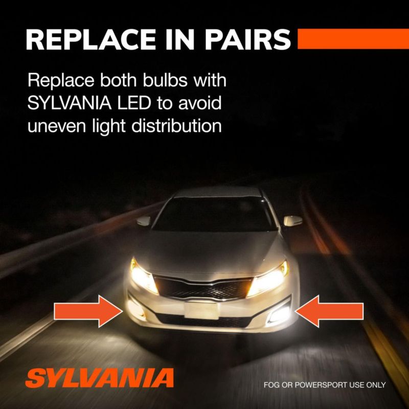 Bombilla LED SYLVANIA 9012 6000K Blanco Frío
