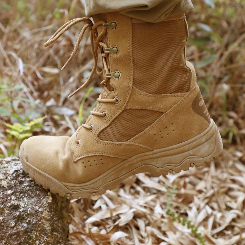 Botas tácticas para hombre HANAGAL 20 cm ligeras