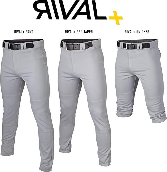 Pantalón de béisbol Easton RIVAL+ blanco/azul marino talla grande