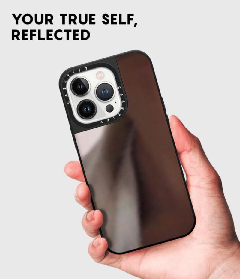 Funda CASETiFY iPhone 15 Pro Espejo MagSafe