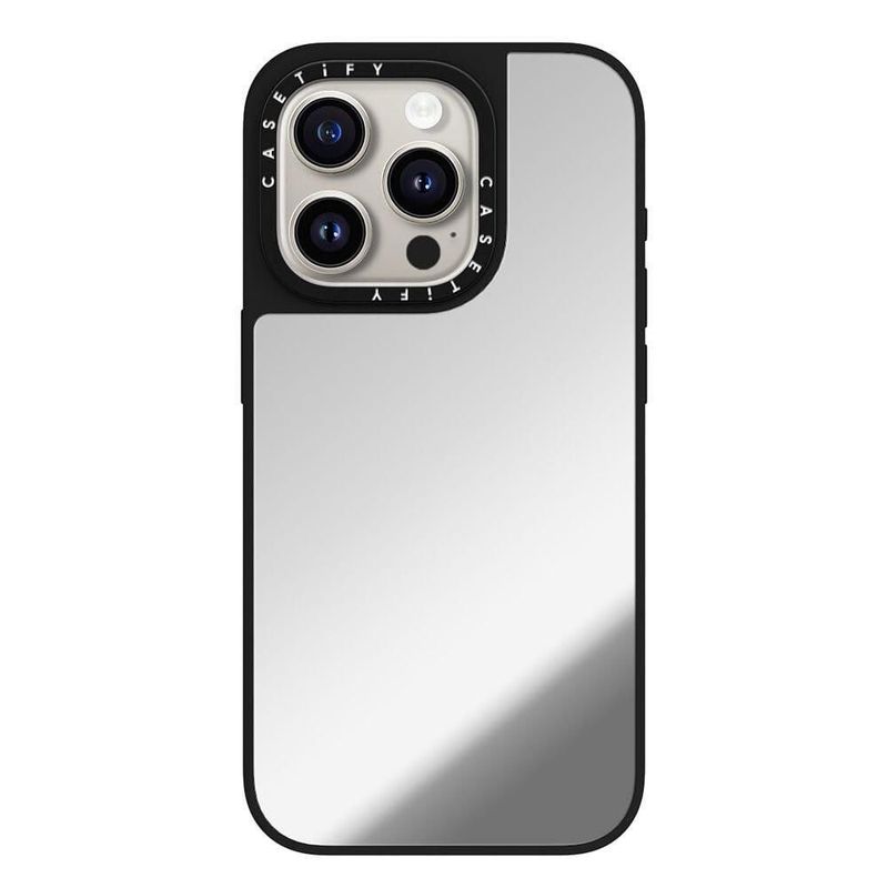 Funda CASETiFY iPhone 15 Pro Espejo MagSafe