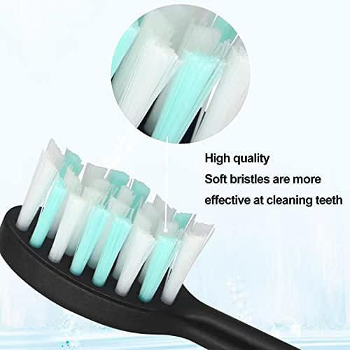 Cabezal de cepillo de dientes Kingheroes 4 unidades negro