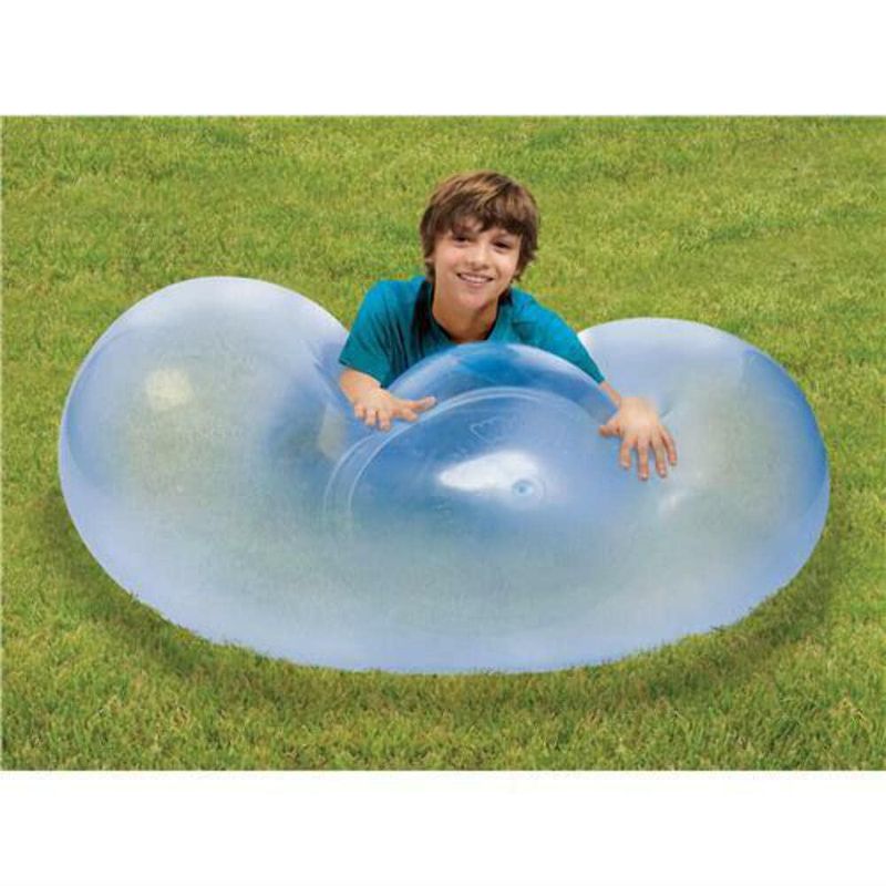 Pelota de Burbujas NSI Wubble Boing Azul Resistente al Desgarro