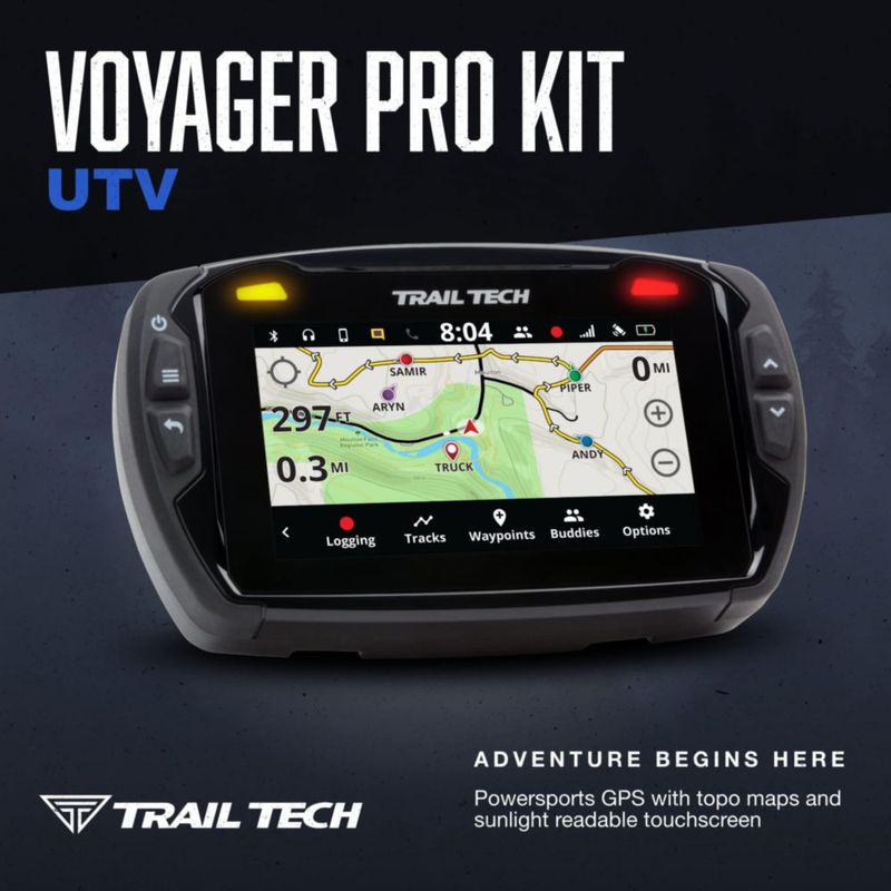 Kit GPS Voyager Pro para UTV con Bluetooth – Trail Tech